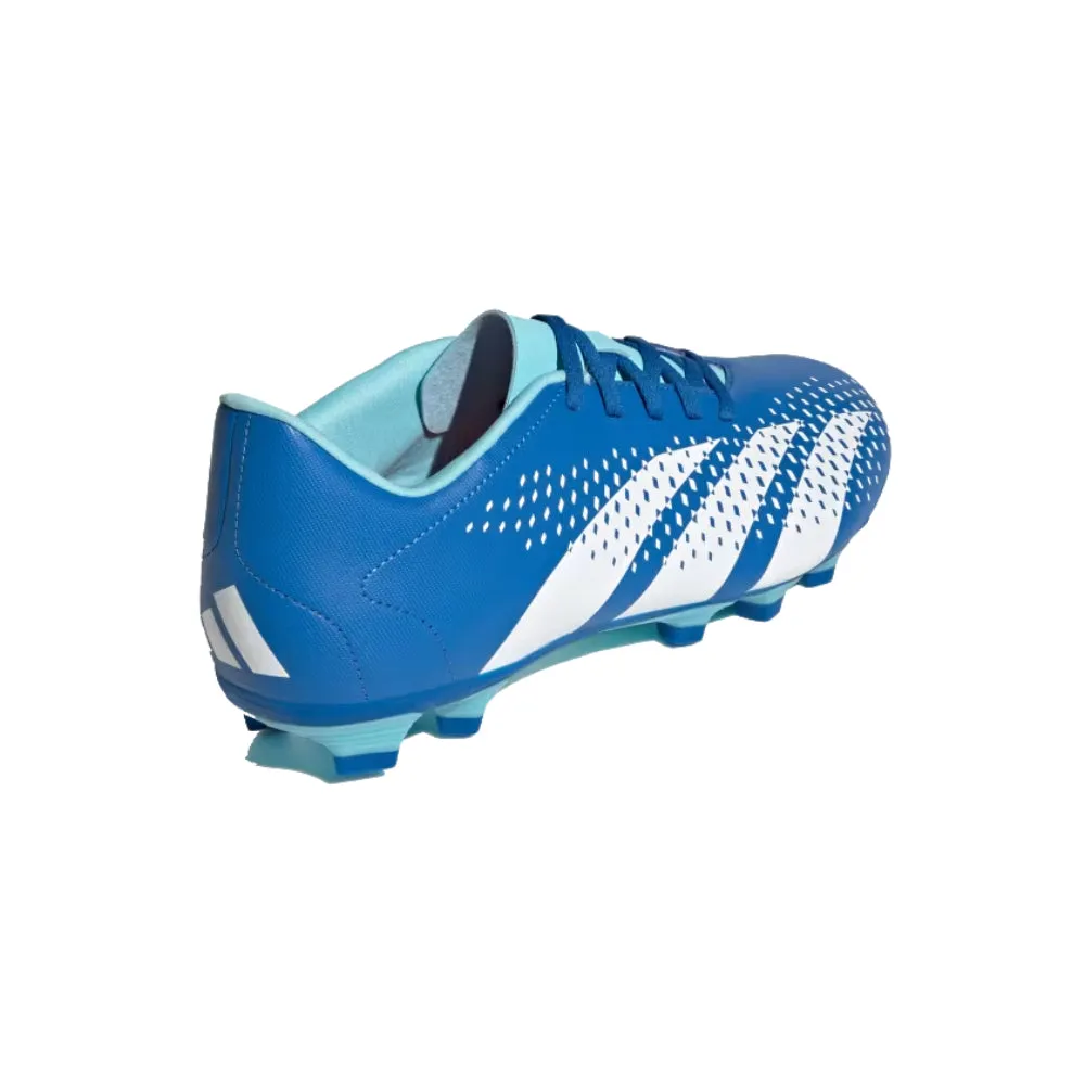 Adidas Men's Predator Accuracy.4 Flexible Ground Football Shoe (Bright Royal/Cloud White/Bliss Blue)