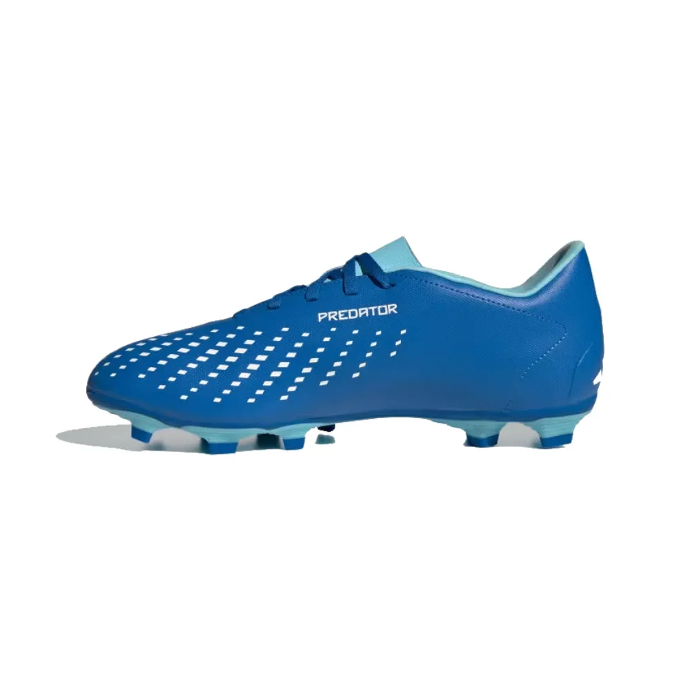 Adidas Men's Predator Accuracy.4 Flexible Ground Football Shoe (Bright Royal/Cloud White/Bliss Blue)