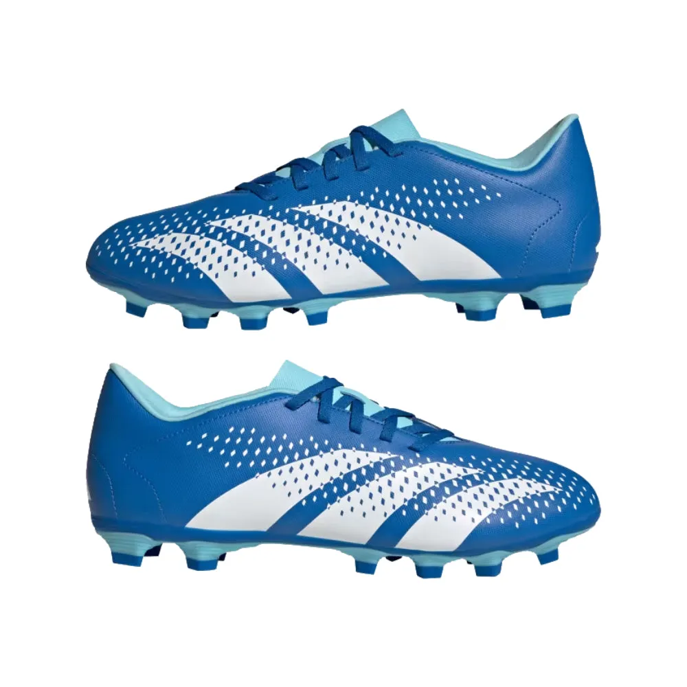 Adidas Men's Predator Accuracy.4 Flexible Ground Football Shoe (Bright Royal/Cloud White/Bliss Blue)