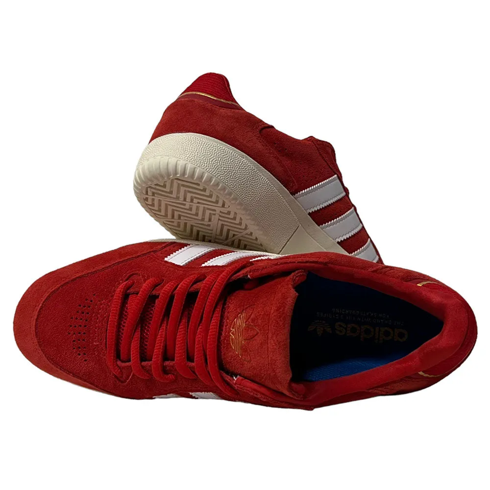 Adidas Tyshawn Low Betsca Red White Suede Shoes