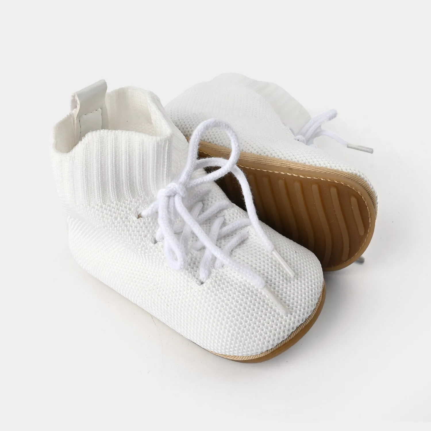 Baby Boy Shoes F49-White