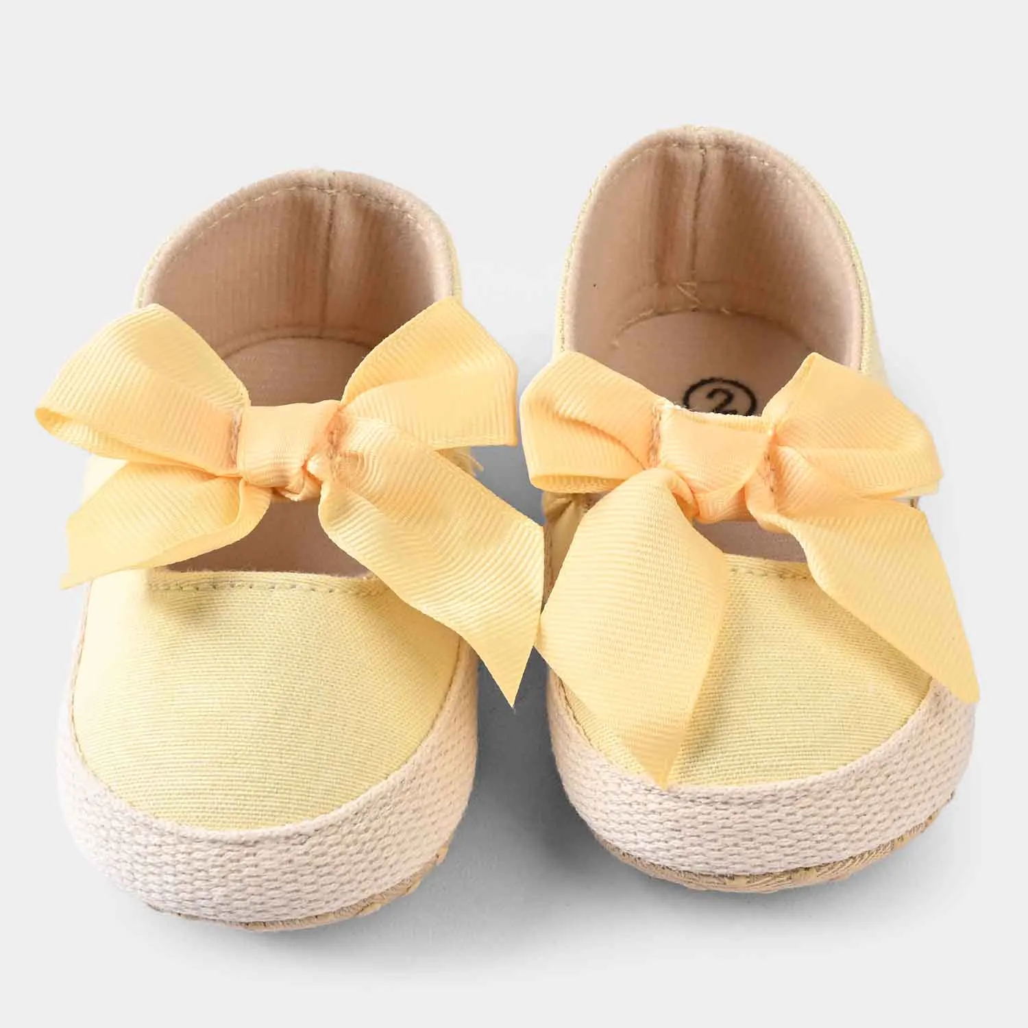 Baby Girl Shoes C-815-Yellow