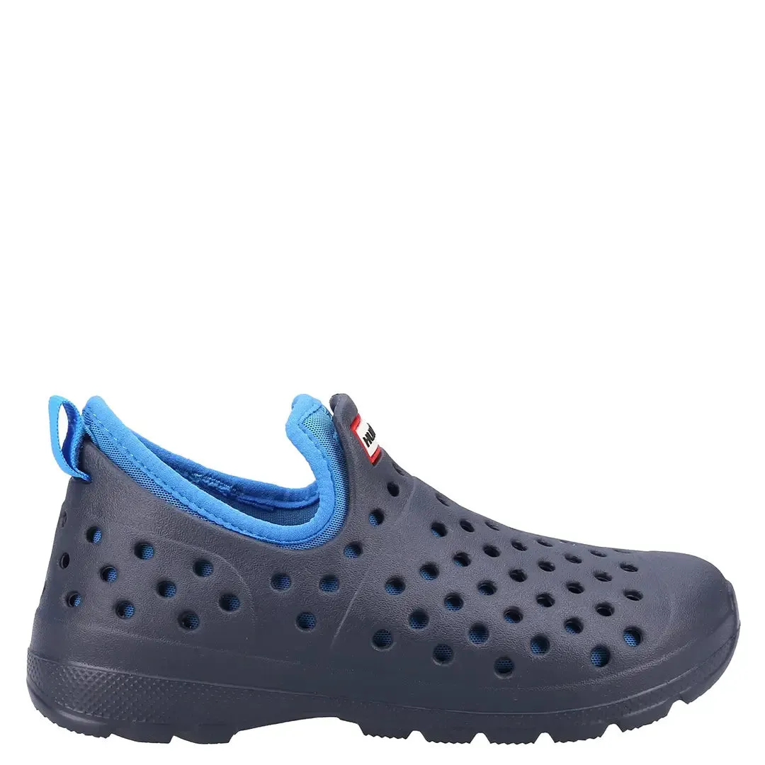 Big Kids Water Shoe - Navy/Poolhouse Blue by Hunter