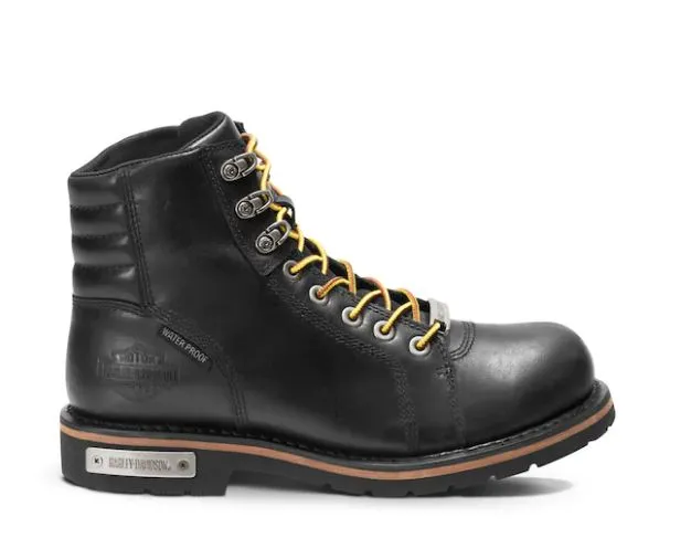 Black Leather "Cranstons" Waterproof Performance Boot