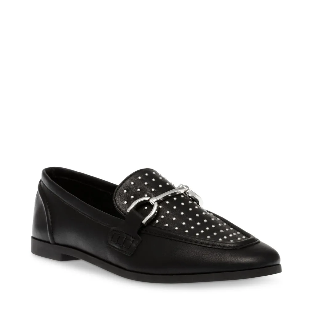 Carrine-S Loafer BLK/SIL STUDS