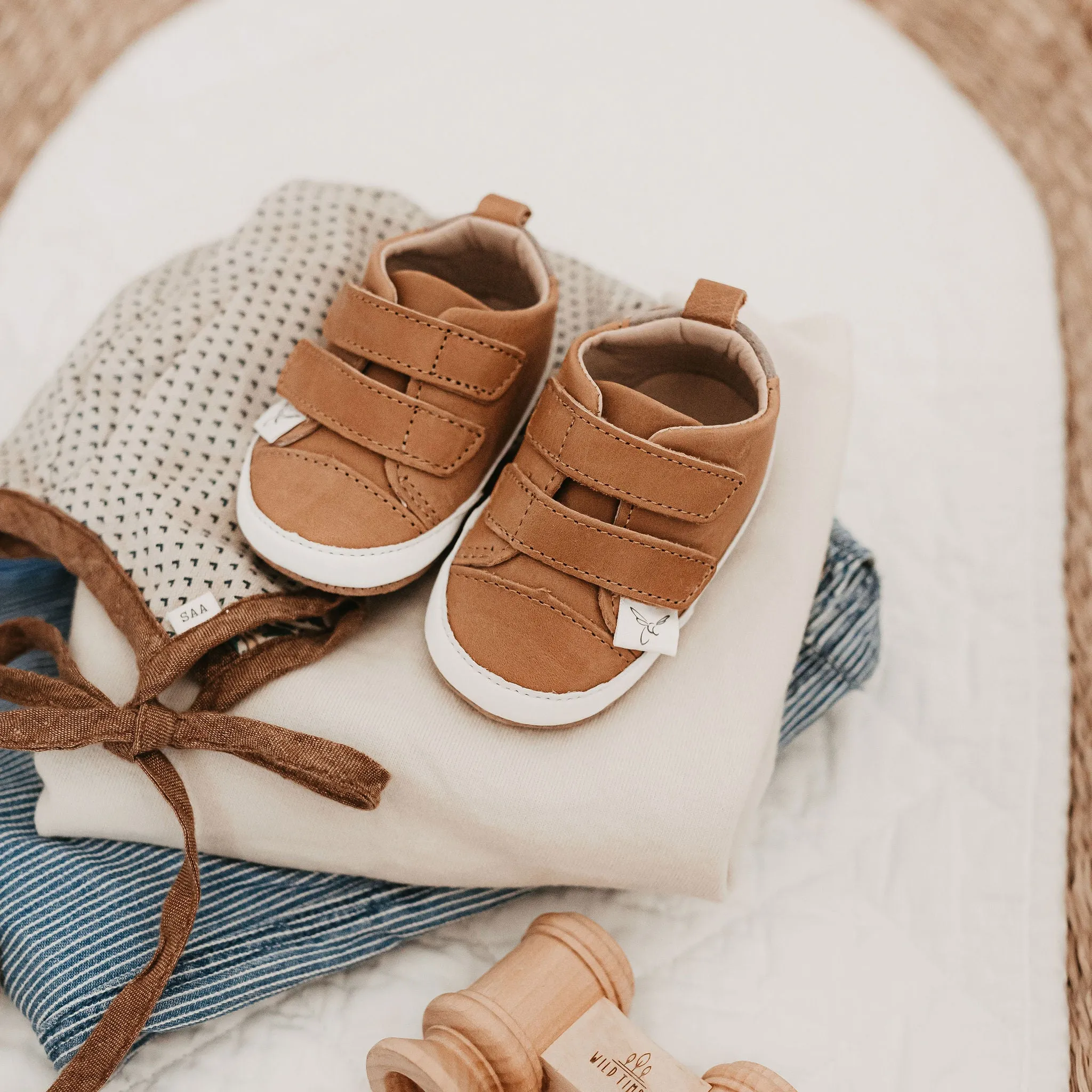 Casual Desert Sand Low Top {Premium Leather}