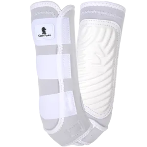 Classic Equine Classic Fit Hind White Boots