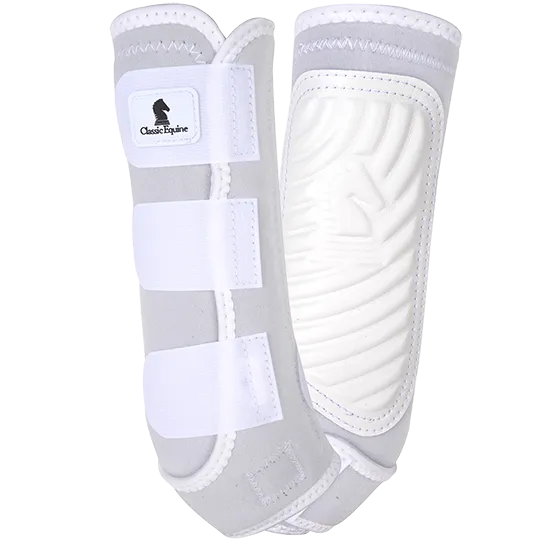 Classic Equine Classic Fit Hind White Boots