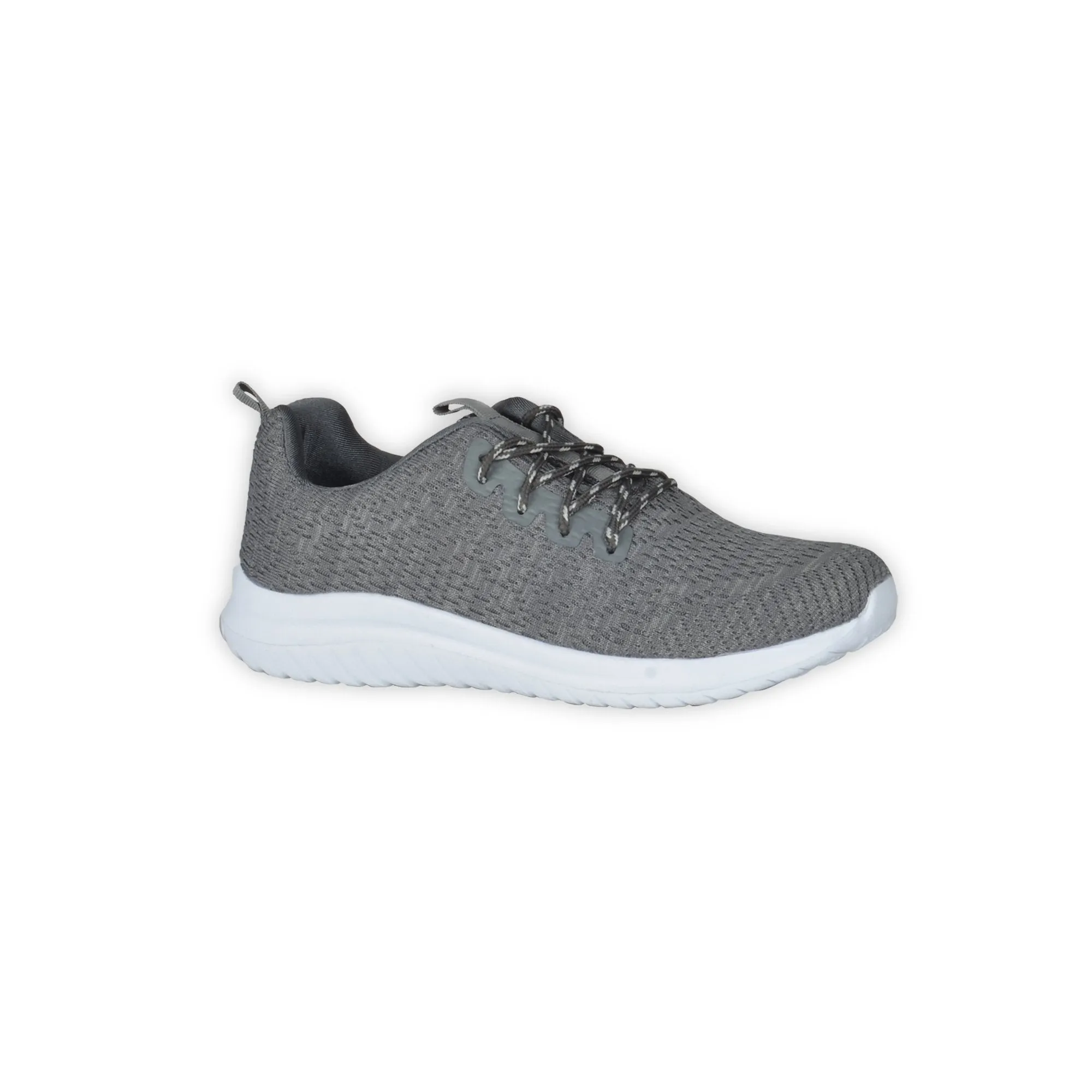 Comfy And Relaxed Fit Running Shoes - Grey