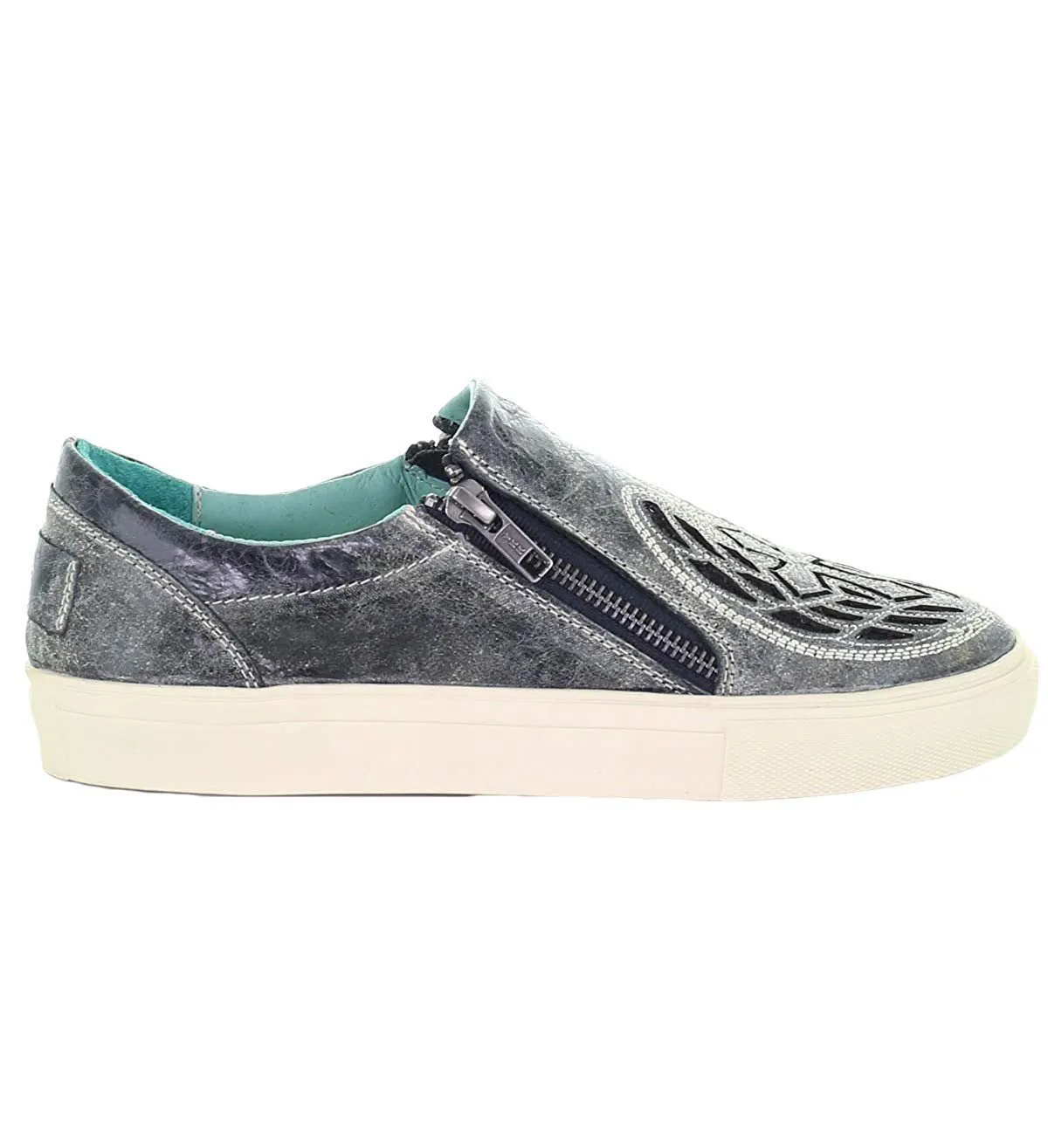 Corral Gray Wings and Cross Sneakers E1552