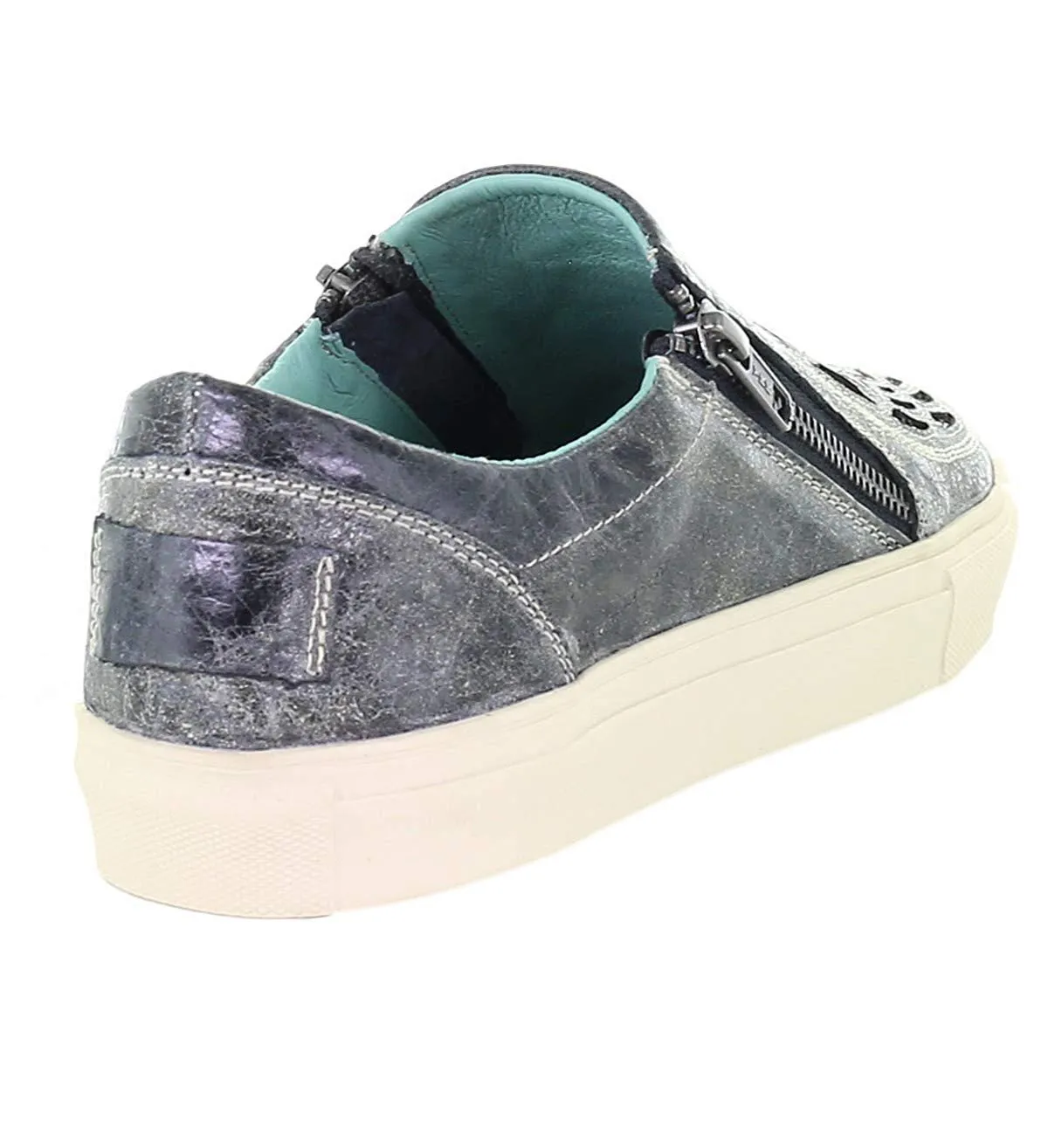 Corral Gray Wings and Cross Sneakers E1552