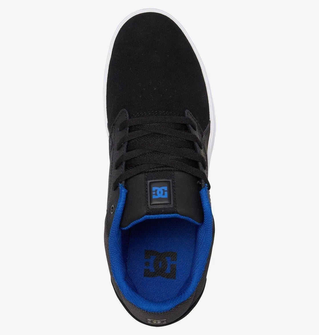 DC Shoe Co Barksdale Black Grey Blue Skate Shoes