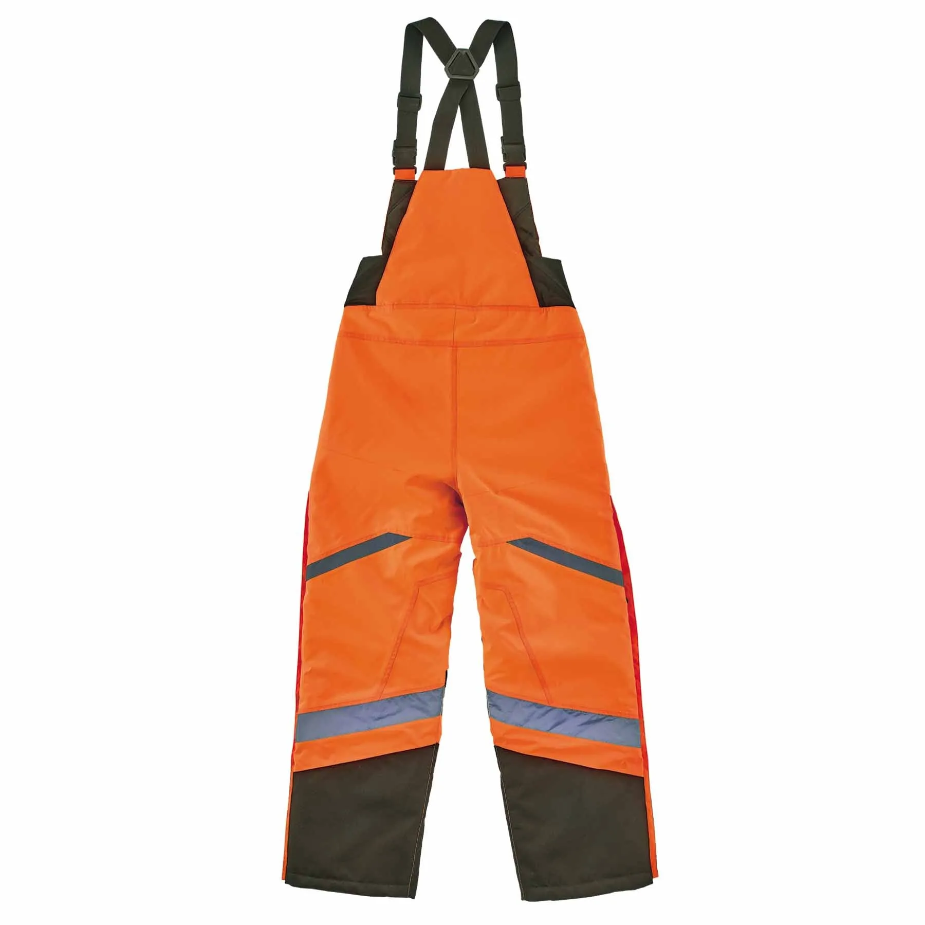 Ergodyne 25636 8928 2XL Orange Class E Hi-Vis Insulated Bibs