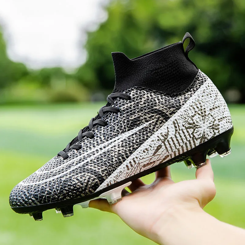 High-Top Soccer Cleats for Adult and Kids, Training