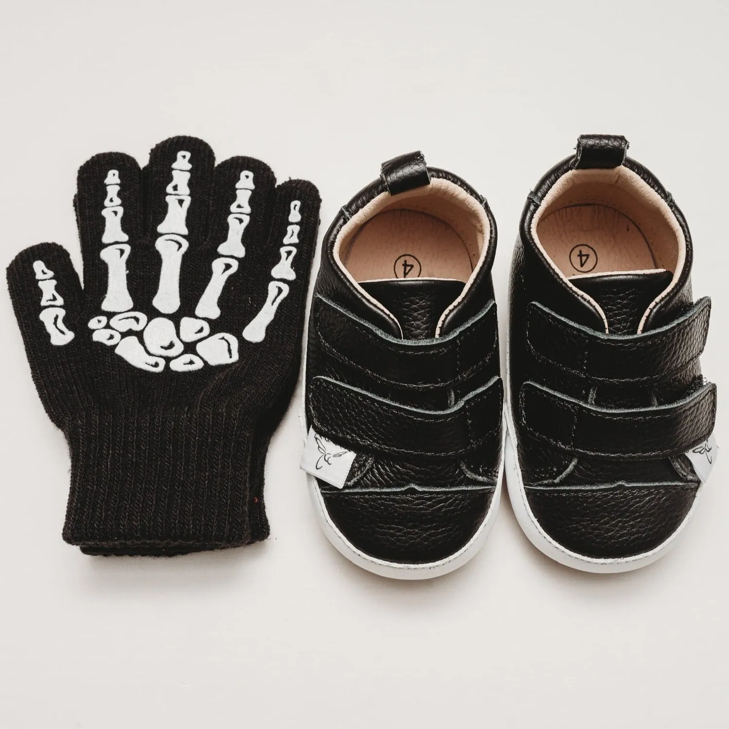 Little Love Bug Casual Black Low Top