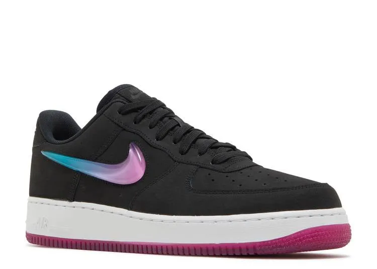 Nike AIR FORCE 1 JEWEL 'ACTIVE FUCHSIA' sneakers, black