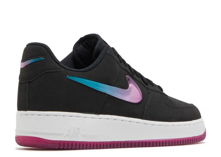 Nike AIR FORCE 1 JEWEL 'ACTIVE FUCHSIA' sneakers, black