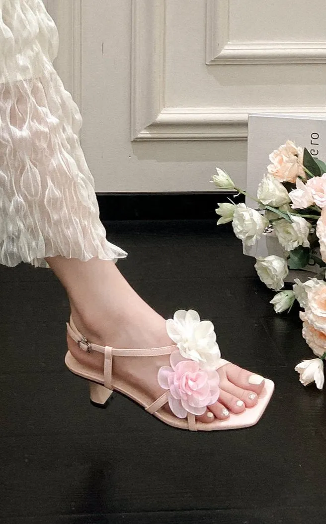 Reese Floral Heels