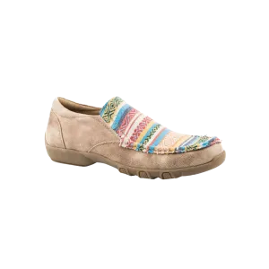 Roper Footwear Women's Driving  Beige Vamp Mocassin Shoes