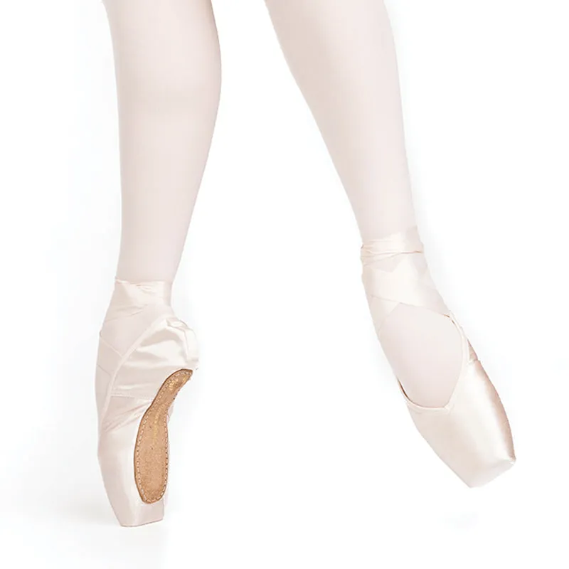 Russian Pointe Almaz U-Cut Drawstring Pointe Shoes - Flexible Soft Shank