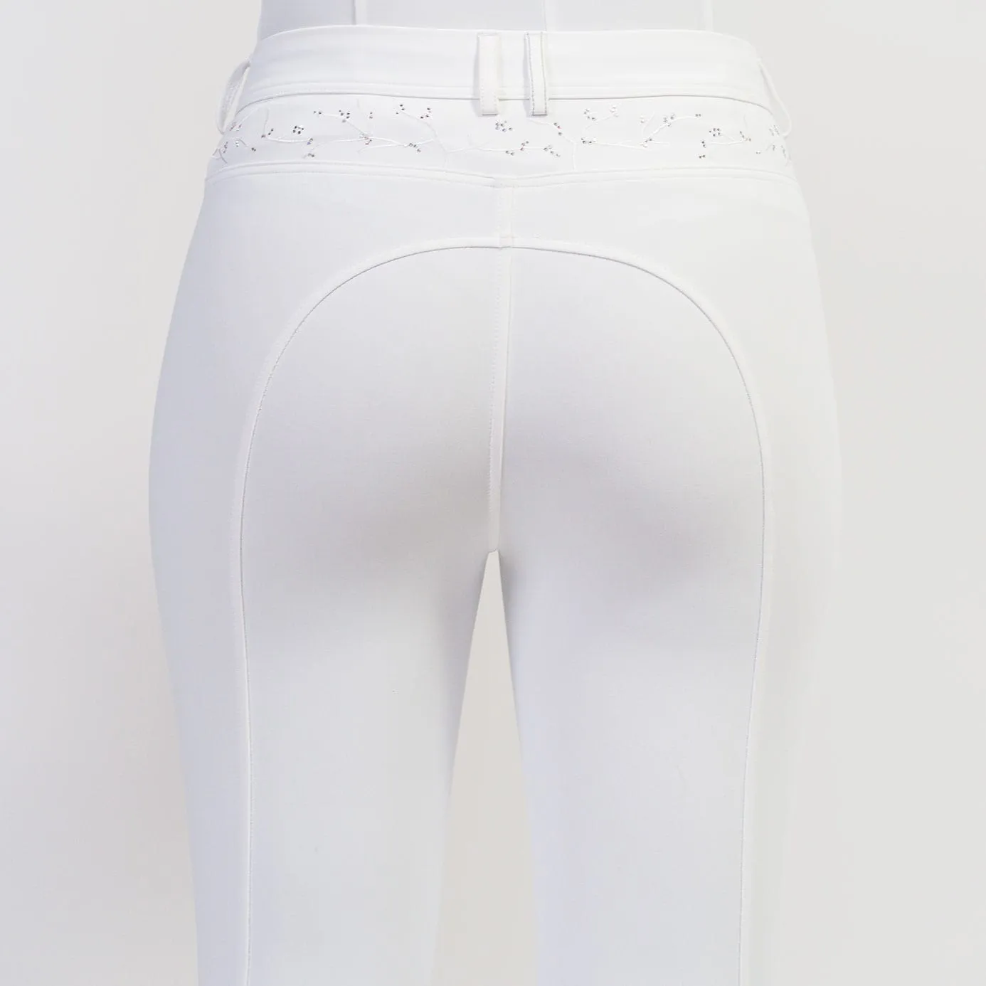 Samshield Jully Crystal Leaf Breeches - White