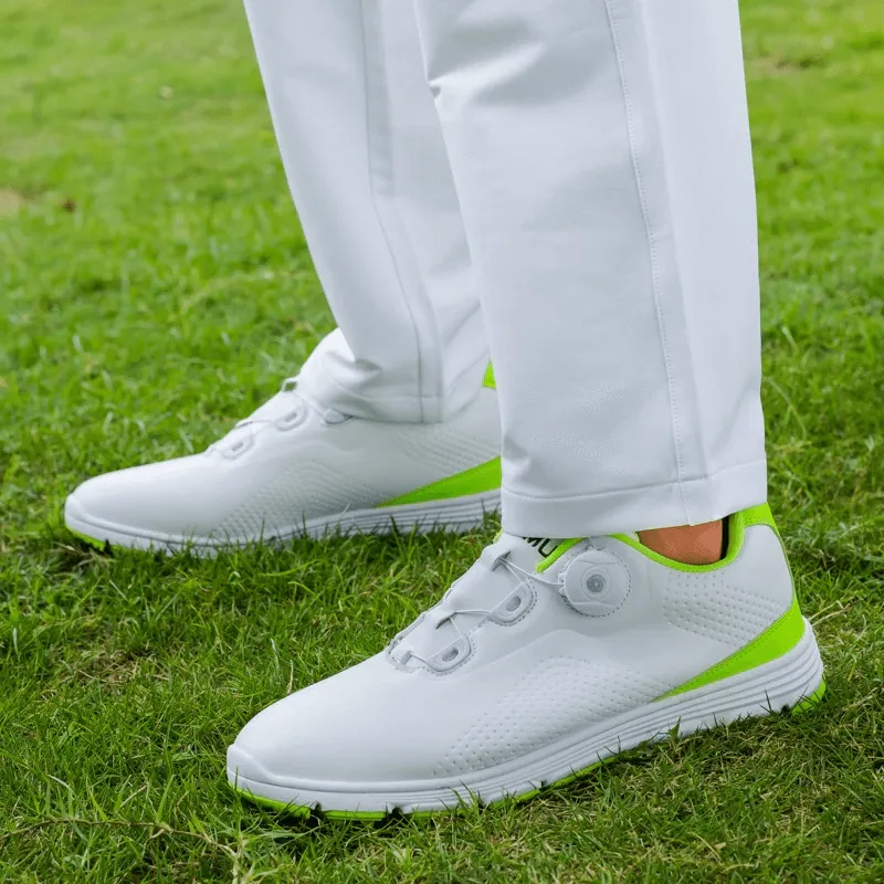 Stylish Non-Slip Men's Golf Shoes / Lightweight Sports Sneakers - SF0707