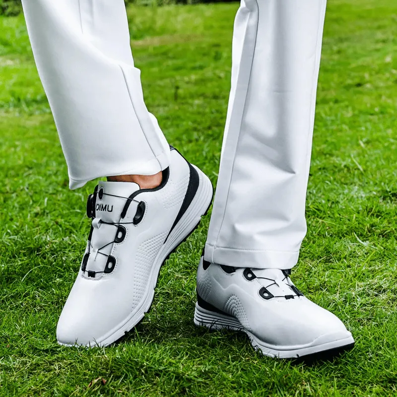 Stylish Non-Slip Men's Golf Shoes / Lightweight Sports Sneakers - SF0707