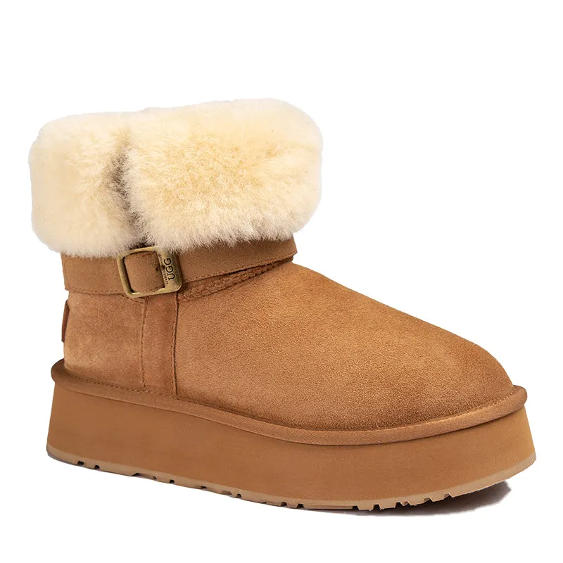 UGG Short Belt Platform Boots