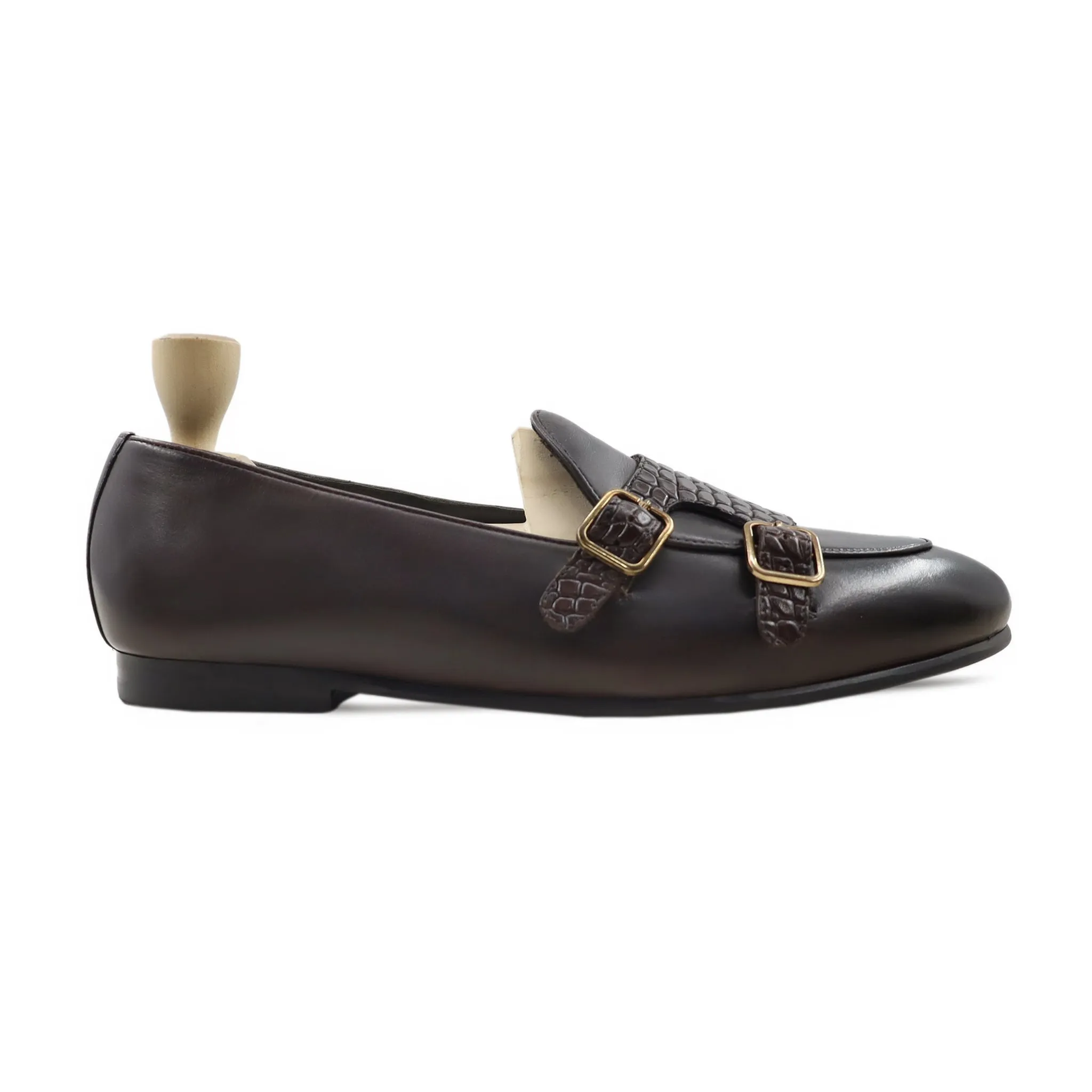 ValPKi - Men's Dark Brown Calf Leather Loafer