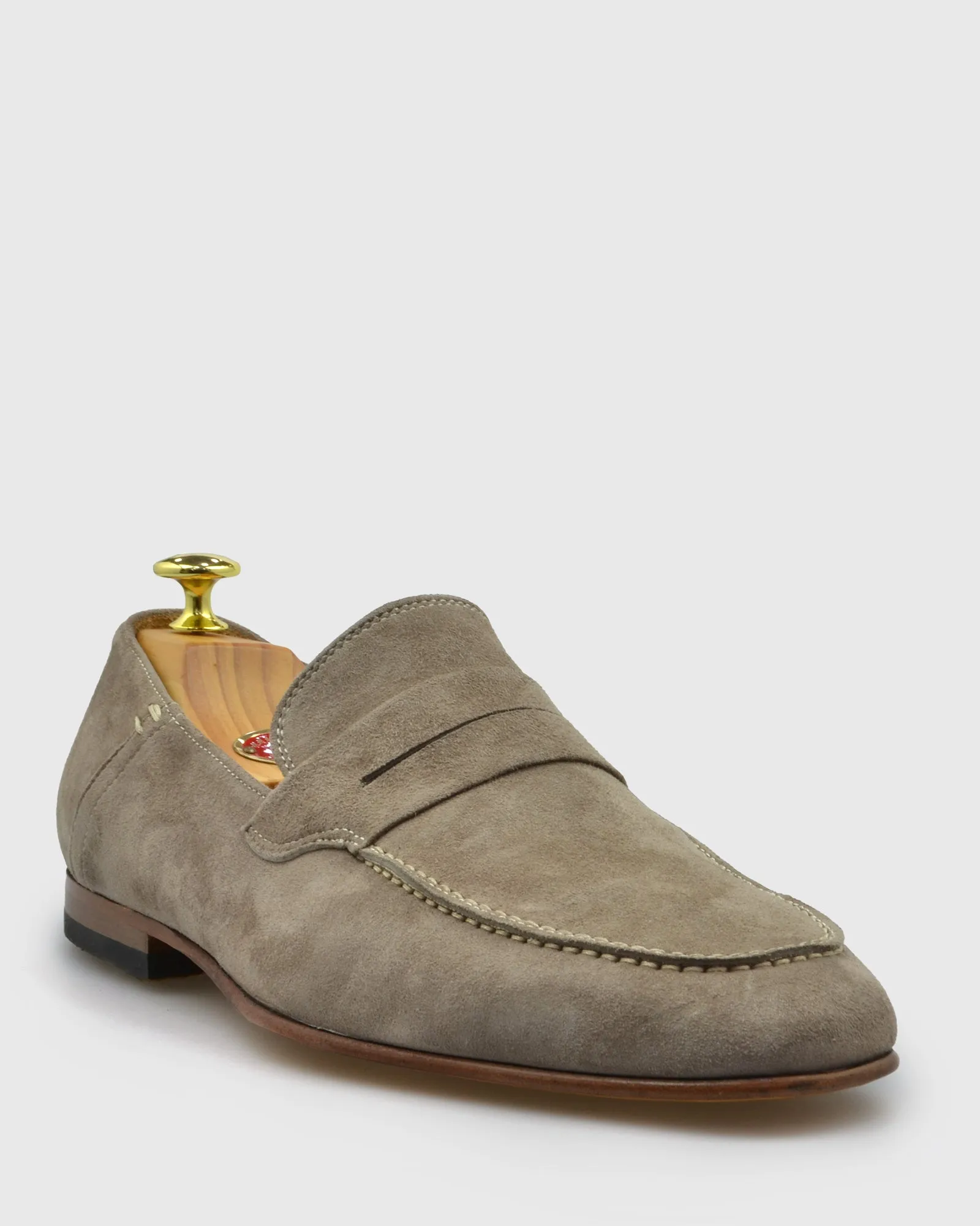 VINCENT & FRANKS VFS20 LO MUSHROOM SUEDE LOAFER