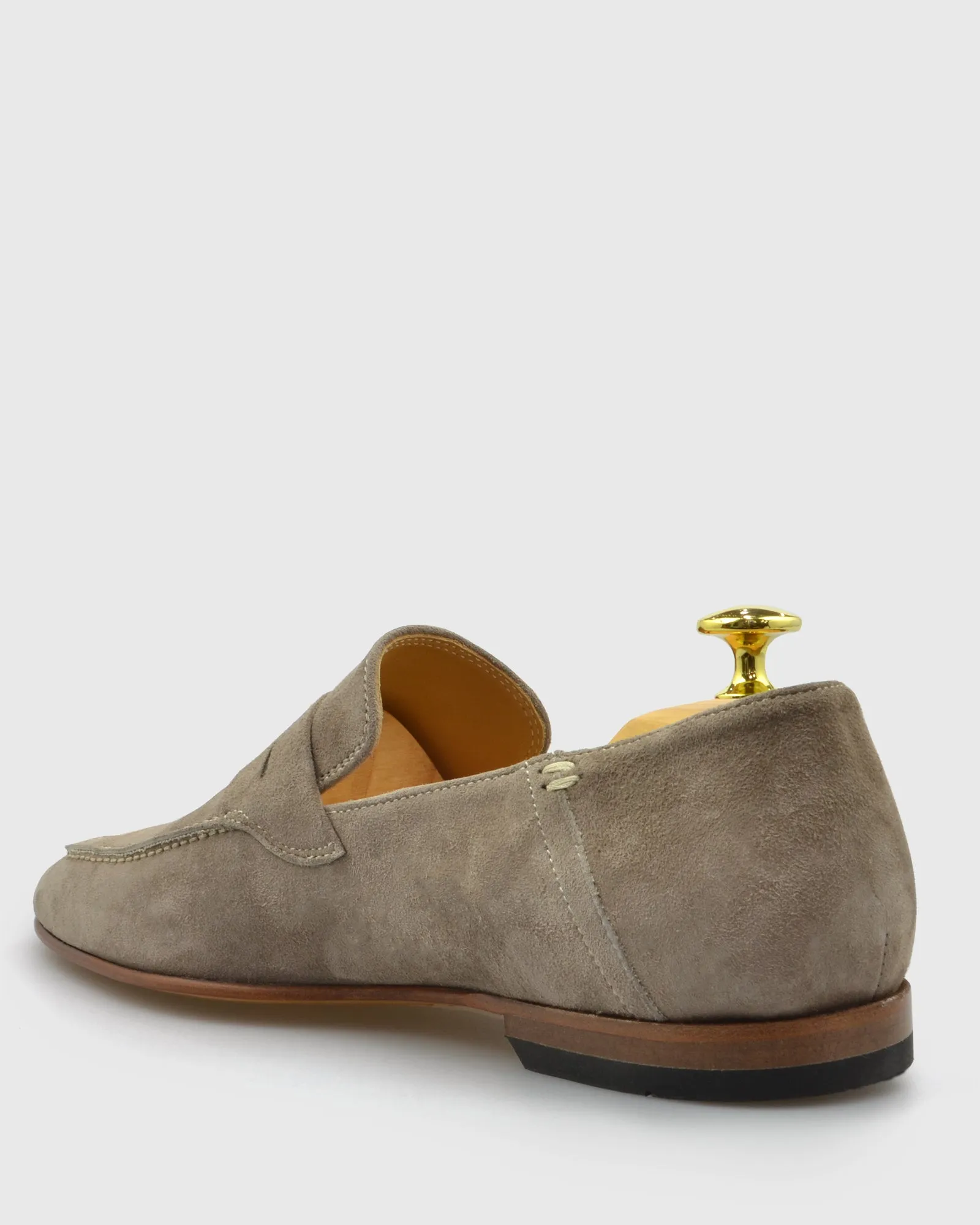 VINCENT & FRANKS VFS20 LO MUSHROOM SUEDE LOAFER