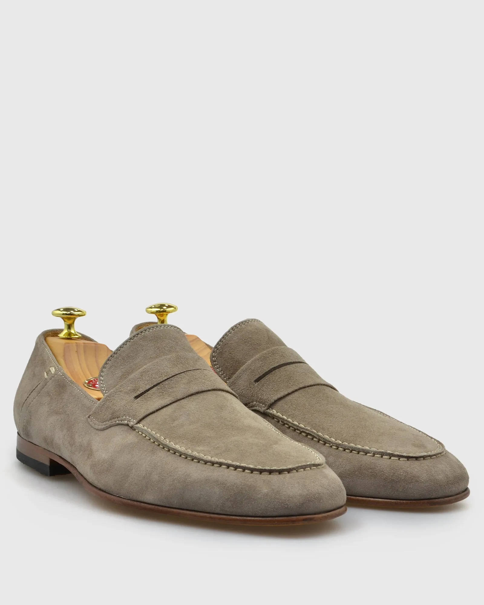 VINCENT & FRANKS VFS20 LO MUSHROOM SUEDE LOAFER