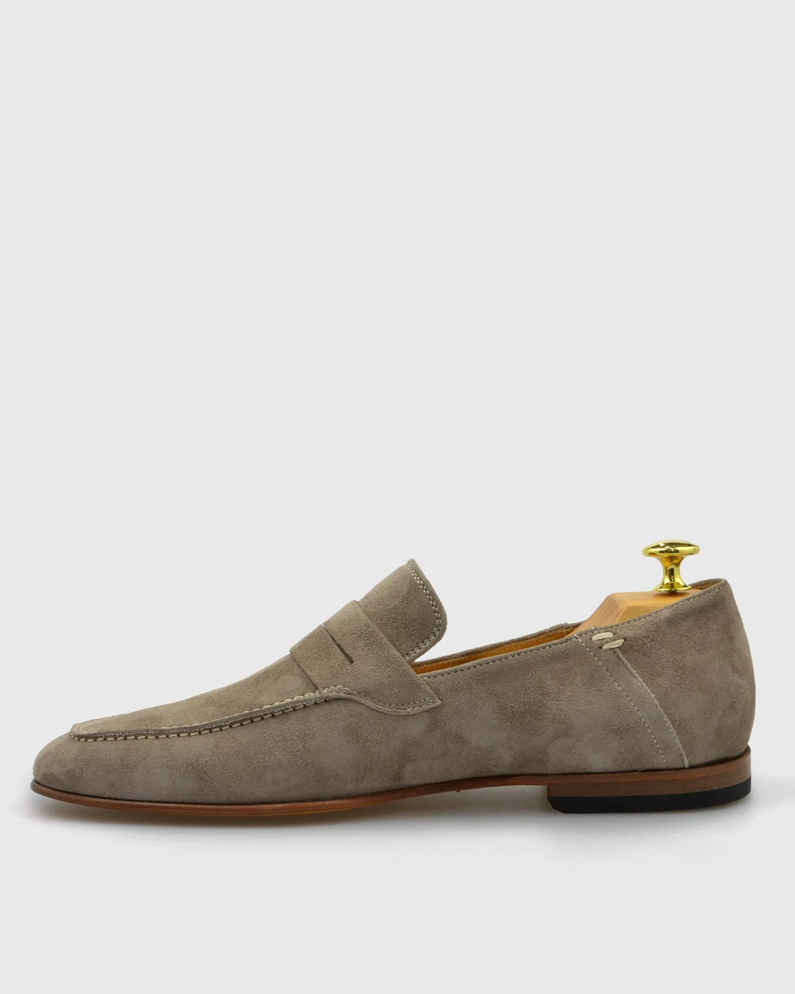 VINCENT & FRANKS VFS20 LO MUSHROOM SUEDE LOAFER