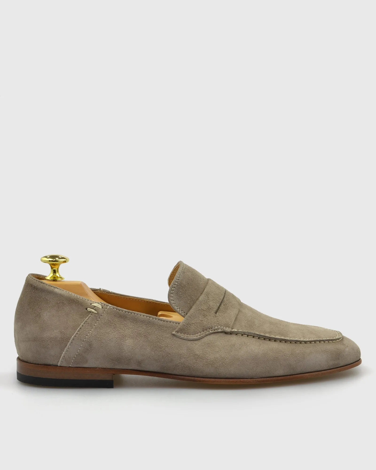 VINCENT & FRANKS VFS20 LO MUSHROOM SUEDE LOAFER