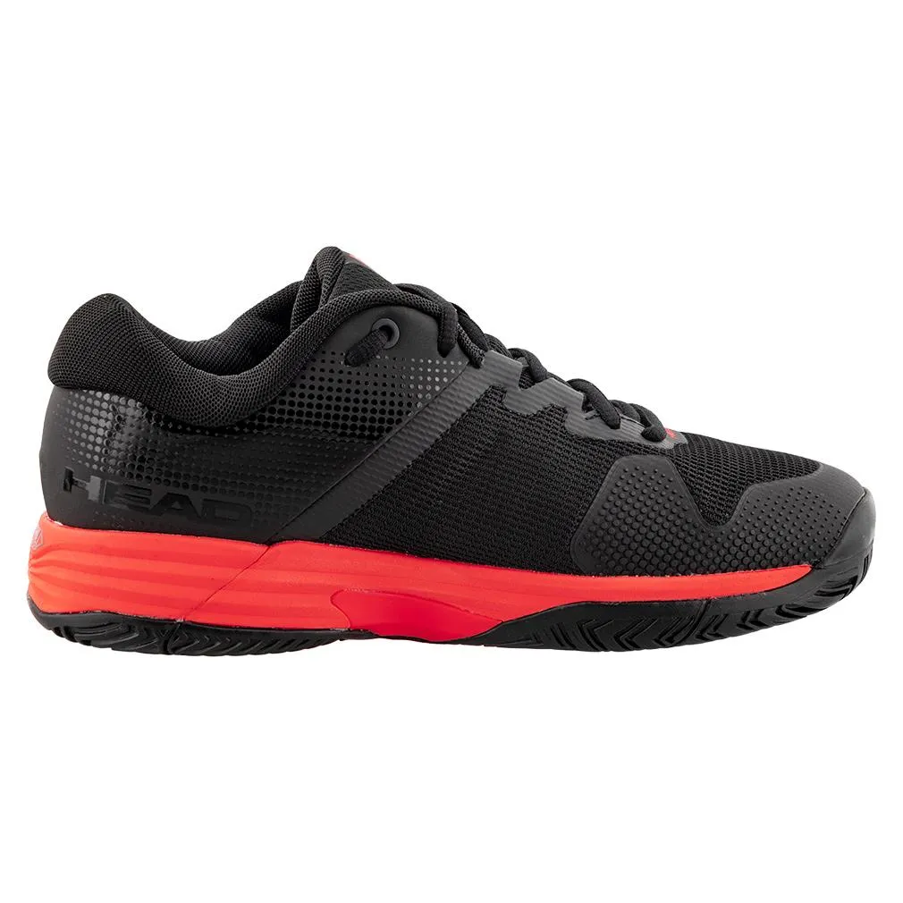 Women's Revolt Evo 2.0 Pickleball Shoes Black and Fiery Coral